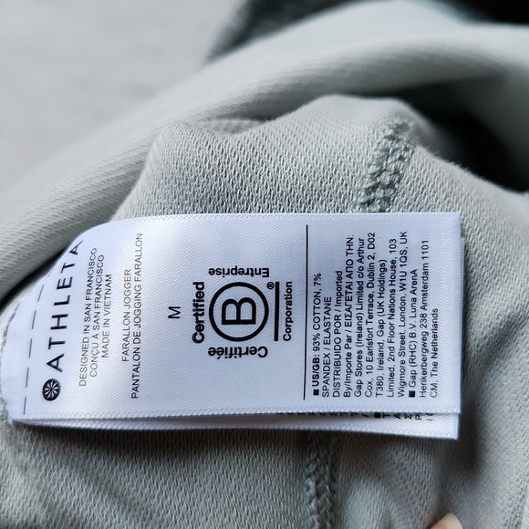 Athleta, Farallon Lounge, Casual Jogger Pants, Sz M, Green Camouflage - Picture 9 of 9